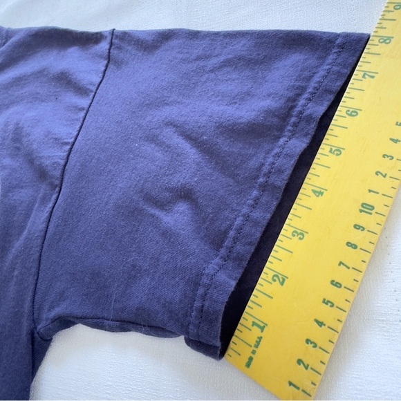 Mickey Mouse Shirt Adult Large Don't Mess With USA Navy Blue Disney Tee - Picture 7 of 8